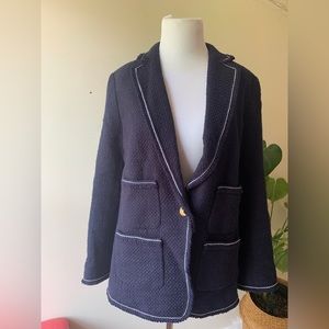 Old Money Navy Blazer